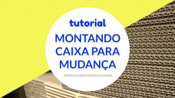 Como embalar e montar caixas para mudança residencial